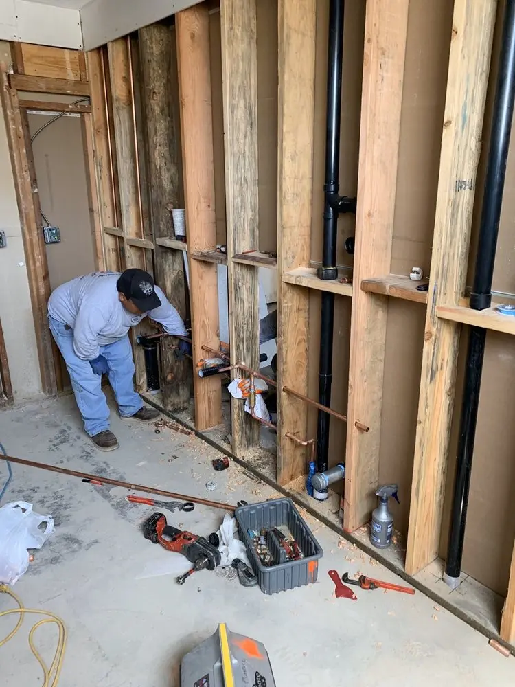 Commercial rough-in plumbing for Water Heater Replacement in Cisco Gardens